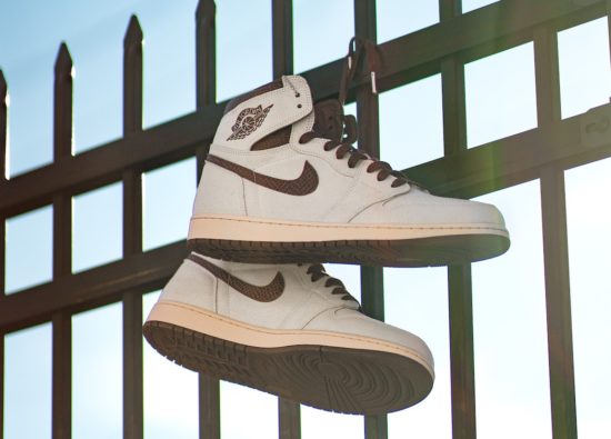 Kerítés elemek és Air Jordan cipő